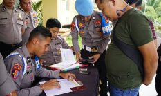 Cegah Penyalahgunaan, Propam Polda Sumsel Cek Senpi Personel Polres OKI