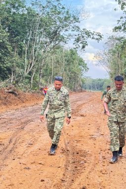 Dansatgas TMMD Tinjau Progres Sasaran Fisik