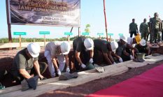 Pangdam II/Sriwijaya Awali Pembangunan Masjid Jami Al-Ma’ruf Hasanah