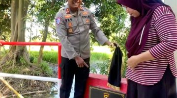 Polda Sumsel Perkuat Akses Pendidikan dan Ekonomi Warga melalui Jembatan Merah Putih di OKI