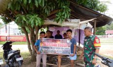 Cegah Karhutlah, Babinsa Koramil 430-05/Betung Melaksanakan Patroli di Wilayah Binaan