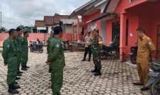 Galang Kekuatan Pertahanan Rakyat, Babinsa Aktifkan Linmas Desa