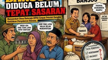 Masyarakat Desa Baturaja EPD Keluhkan Penyaluran Bansos Tak Tepat Sasaran