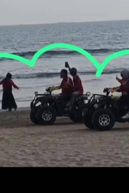 Puluhan Kepsek Plesiran Ke Pantai, Gaya Hedon Gelak Tawa, ini Kata Sekda