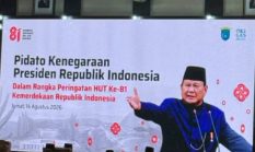 Dengarkan Pidato Kenegaraan HUT RI, Ketua DPRD OKI Ajak Perkuat Sinersigitas