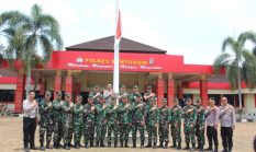 Perkuat Sinergi Dalam Menghadapi Karhutla, Pasis Dikreg LXVIII Seskoad Kunjungi Polres Banyuasin