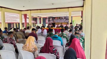 Cegah dan Tanggulangi Karhutla,Tim Satgas karhutla Mabes TNI laksanakan Penyuluhan di Kecamatan Betung