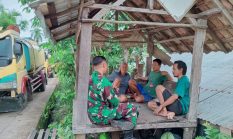 Komsos di Hari Minggu, Babinsa Koramil 432- 05/Betung Jalin Keakraban Dengan Warga Binaan