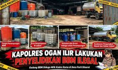 Kapolres Ogan Ilir Akan Lakukan Penyelidikan Gudang BBM Ilegal Desa Parit