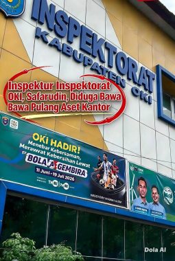 Inspektur Inspektorat OKI Diduga Bawa Pulang Aset Kantor