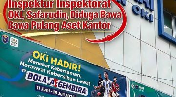 Inspektur Inspektorat OKI Diduga Bawa Pulang Aset Kantor