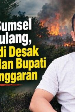 Tomas Ogan Ilir Minta Kepala Daerah Evaluasi Pola Penanganan Karhutla