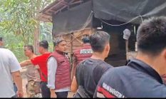 Polres OKI dan BNNK Gerebek Pondok di Kebun Duku, Empat Pria Diamankan