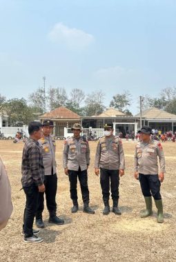Kapolres OKI Lakukan Pemetaan Karhutla