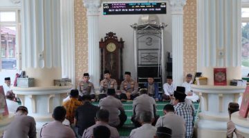 Jumat Keliling, Kapolres OKI Ajak Warga Cegah Karhutla, Narkoba, dan Judi Online