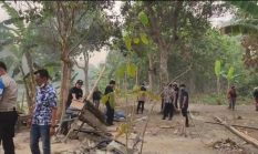 Polres OKI dan BNNK Tertibkan Lokasi Diduga Jadi Tempat Peredaran Narkotika di Serdang Menang