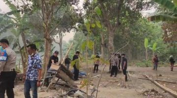 Polres OKI dan BNNK Tertibkan Lokasi Diduga Jadi Tempat Peredaran Narkotika di Serdang Menang